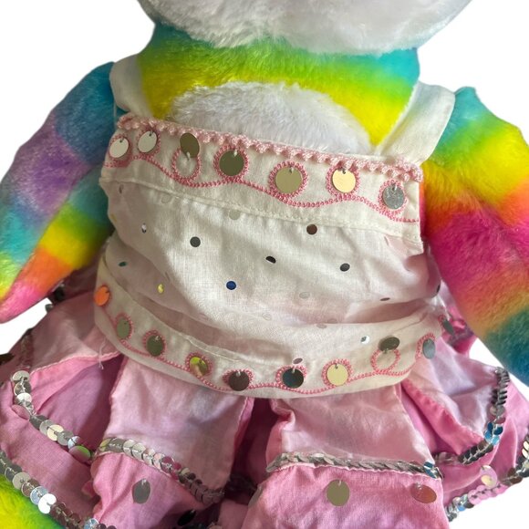 BUILD A BEAR Rainbow Friends Panda Prism Eyes and Feet So Soft! - Picture 5 of 13